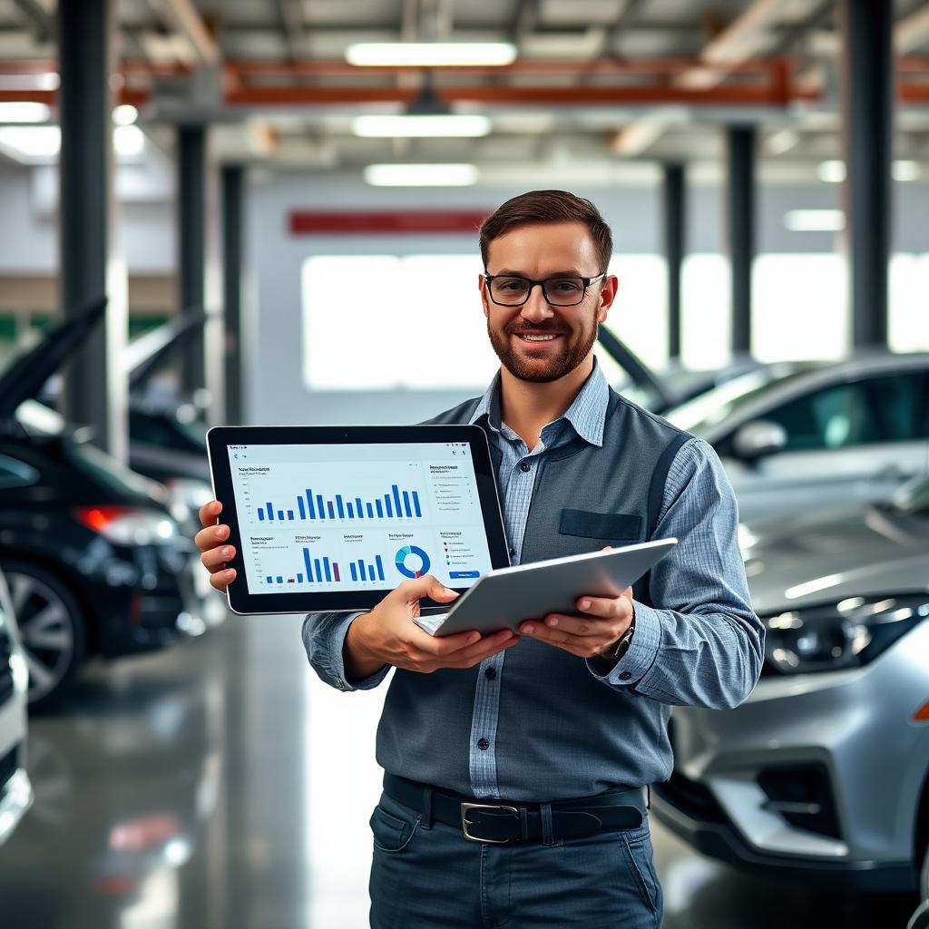 Field team with dashboard